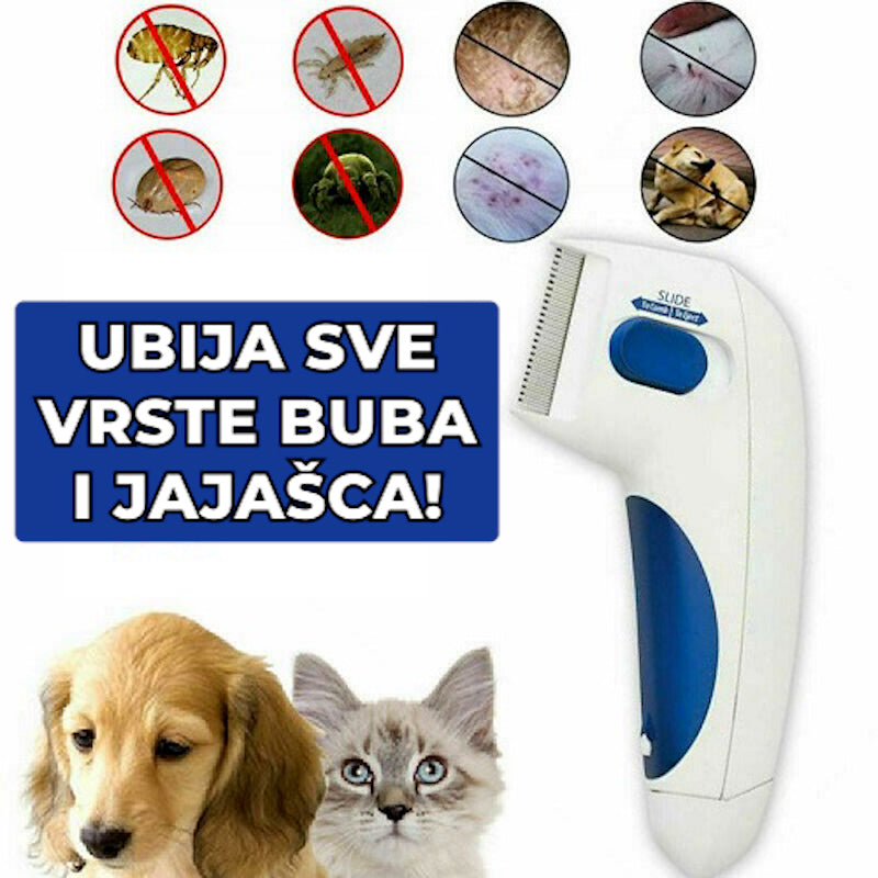 Flea Doctor Električni češalj protiv buva za ljubimce